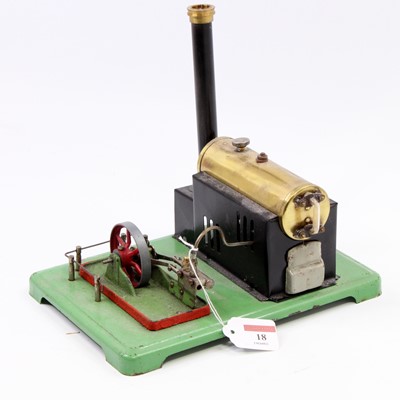 Lot 18 - A scratch built model of various Mamod and...