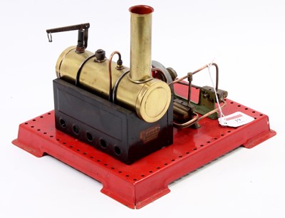 Lot 19 - A Mamod stationary steam plant comprising of...