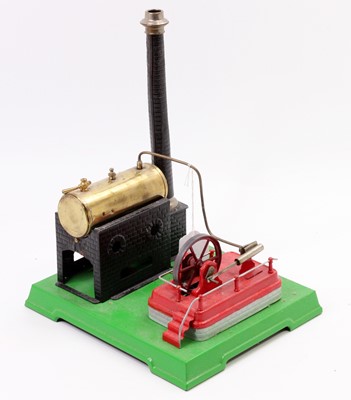 Lot 23 - A Bing style stationary steam engine in...