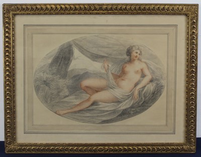 Lot 2554 - Early 19th century English school - Reclining...