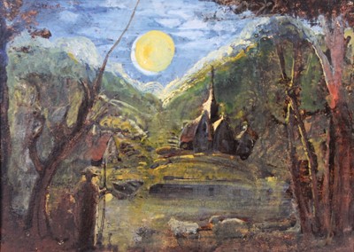 Lot 2527 - Tom Keating (1917-1984) after Samuel Palmer...