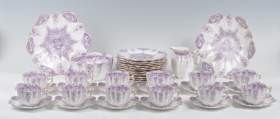 Lot 2091 - A circa 1895 Charles Wileman porcelain tea...