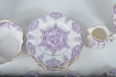 Lot 2091 - A circa 1895 Charles Wileman porcelain tea...