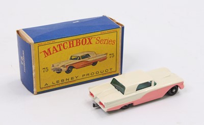 Lot 1547 - Matchbox Lesney No. 75 Ford Thunderbird in...