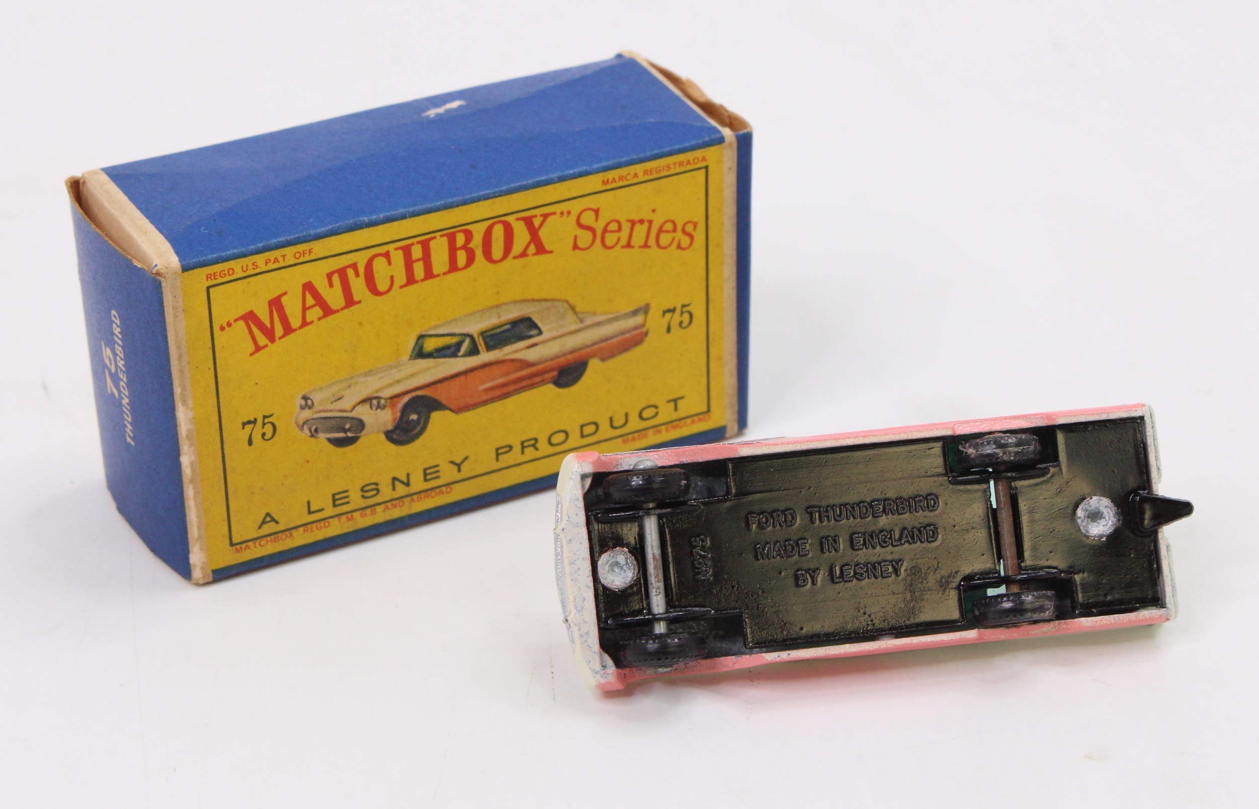 ミニカー MATCHBOX No.75 FORD THUNDERBIRD MATCHBOX No.75 FORD THUNDERBIRD