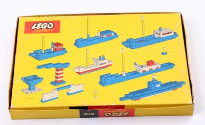 Lot 1974 - A vintage Lego System No. 312 Boat set...