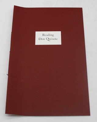 Lot 509 - De Cervantes, Miguel: The History and...