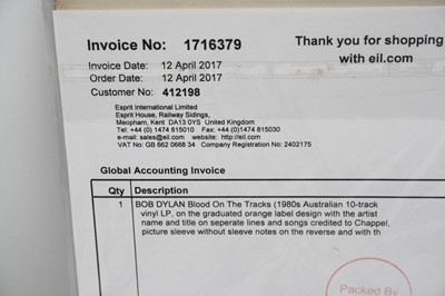 Lot 1058 - Bob Dylan, a collection of LPs to include...