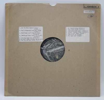 Lot 1063 - Lonnie Johnson, Transcription, Vols. 1-3,...