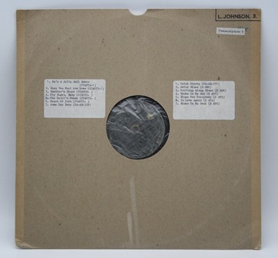 Lot 1063 - Lonnie Johnson, Transcription, Vols. 1-3,...