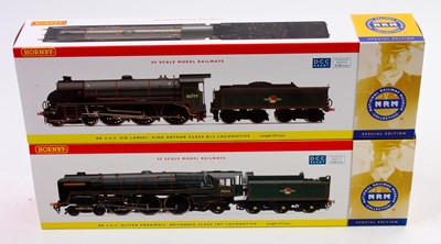 Lot 337 - A Hornby 00 gauge boxed locomotive group, two...