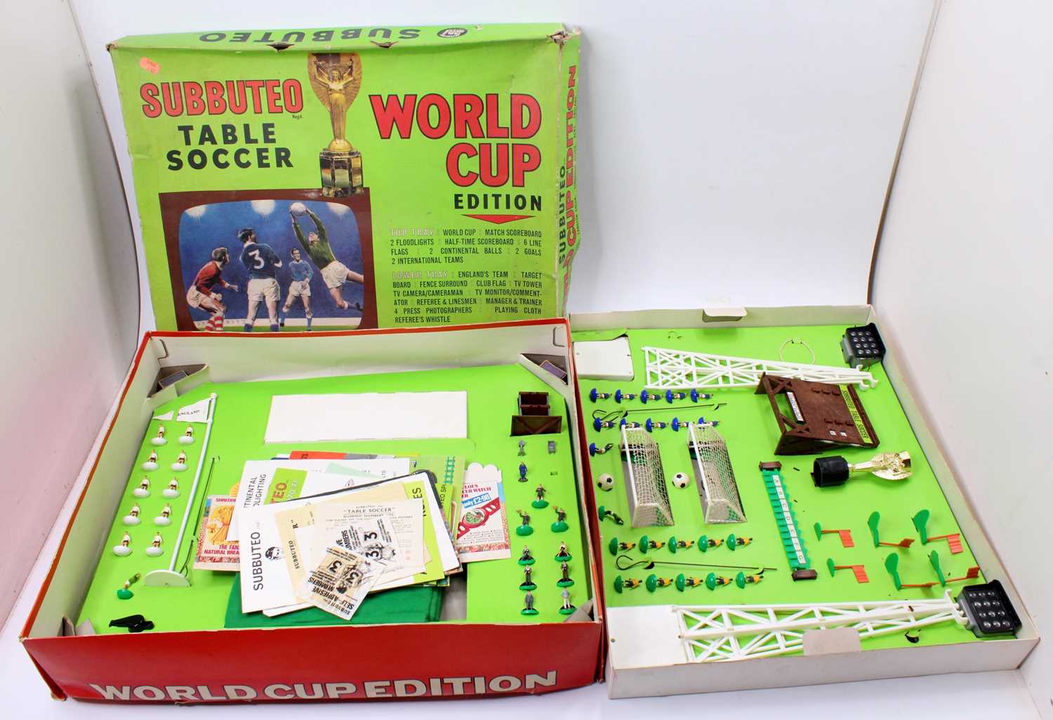 Lot 1990 - A Subbuteo World Cup Edition comprising the...