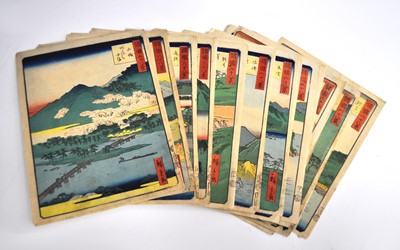 Lot 2473 - Hiroshige II (born Suzuki Chimpei / later...