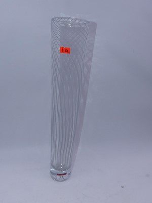 Lot 16 - A large Jasper Conran Stuart crystal vase of...