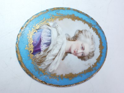 Lot 86 - A Victorian Moore Brothers blanc-de-chine...