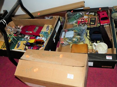 Lot 98 - Three boxes of miscellaneous items, to include...