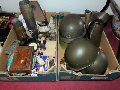 Lot 99 - Two boxes of miscellaneous items, to include a...