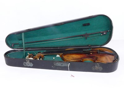 Lot 103 - An early 20th century continental violin,...