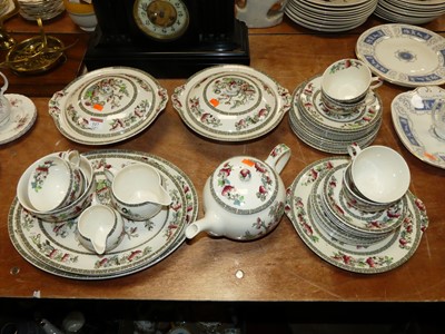 Lot 117 - A Johnson Brothers part dinner and tea service,...
