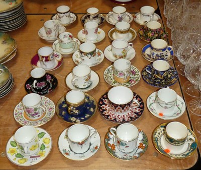 Lot 161 - A collection of 19th century and later coffee...