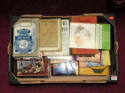 Lot 168 - Three boxes of miscellaneous cookery books, to...