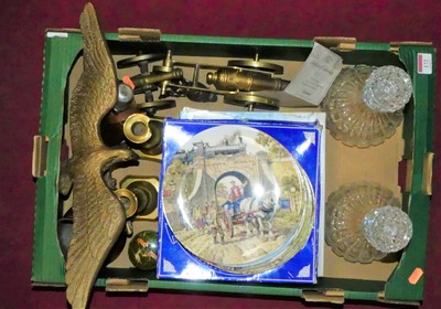 Lot 172 - Two boxes of miscellaneous items, to include...