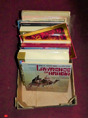 Lot 178 - A box of assorted LPs, mainly being classical...