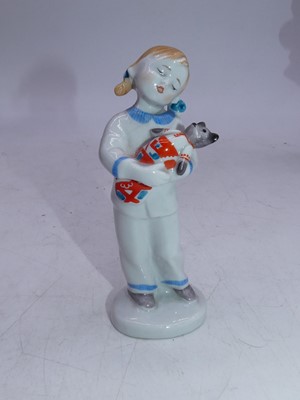 Lot 128 - Two Roya Doulton figurines, being Fragrance...