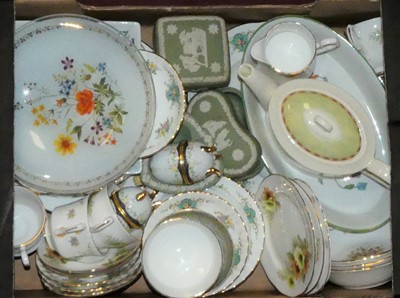 Lot 196 - Three boxes of miscellaneous items, to include...