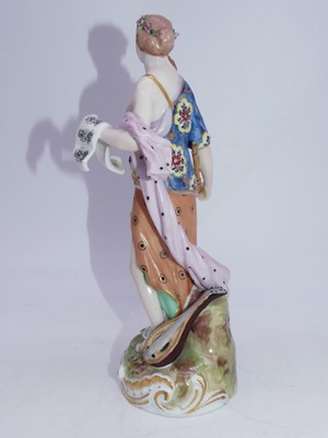 Lot 206 - A 19th century Derby figure, modelled as a...