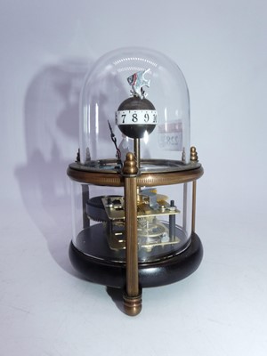 Lot 228 - A reproduction clockwork fish automaton clock...