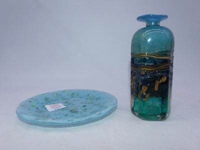 Lot 233 - A Peter Goss iridescent glass vase, of...