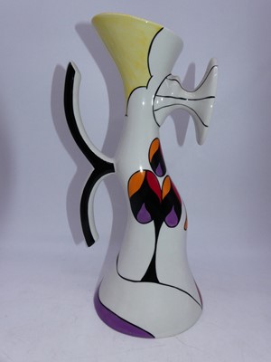 Lot 252 - A Lorna Bailey pottery jug in the Art Deco...