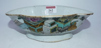 Lot 155 - A 19th century Chinese export stoneware bowl...