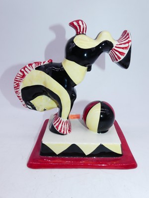 Lot 263 - A Lorna Bailey novelty figure of a circus...