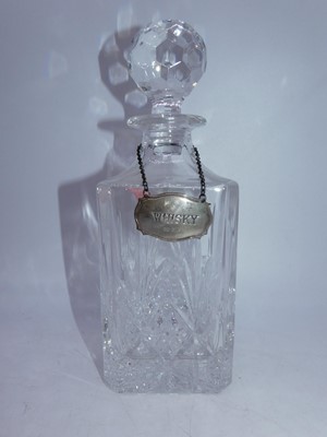 Lot 282 - An Edinburgh Crystal cut glass decanter and...