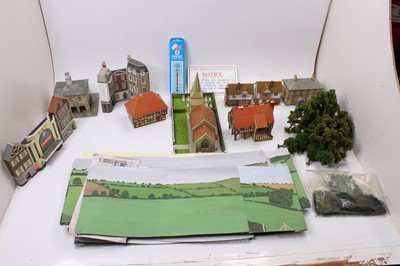 Lot 333 - Two large plastic boxes and one card baseboard...