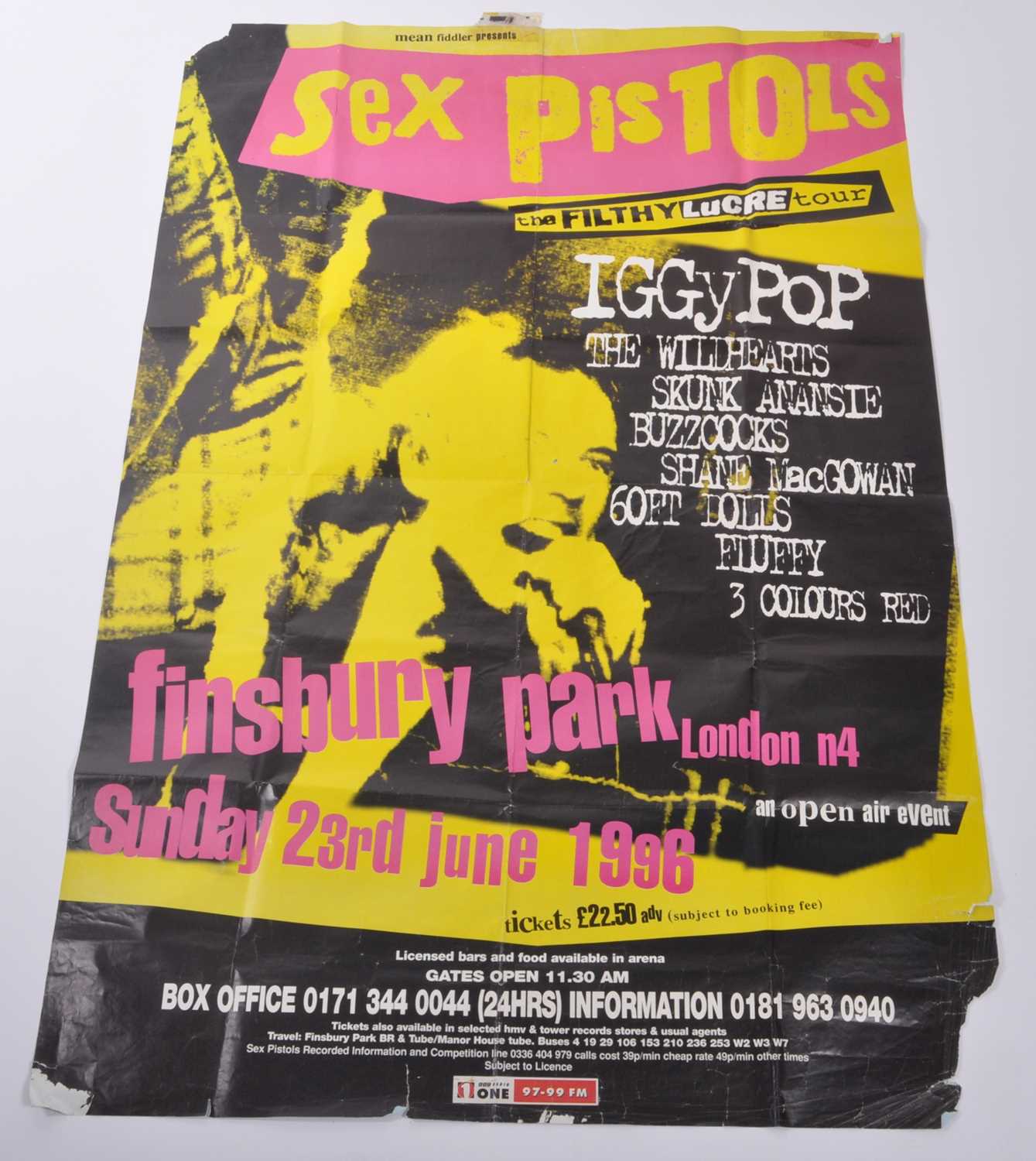 Lot 1231 - Sex Pistols, The Filthy Lucre Tour