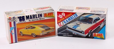 Lot 1272 - Jo-Han 1.25 scale, C3666 1966 Rambler Marlin &...