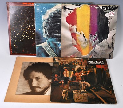 Lot 1043 - Bob Dylan/The Band, a collection of LP's to...
