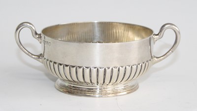 Lot 2161 - A small Victorian silver twin handled...
