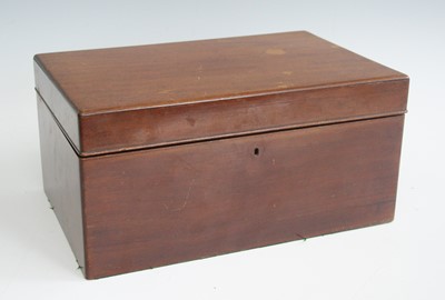 Lot 2291 - An early 20th century Dunhill mahogany humidor,...