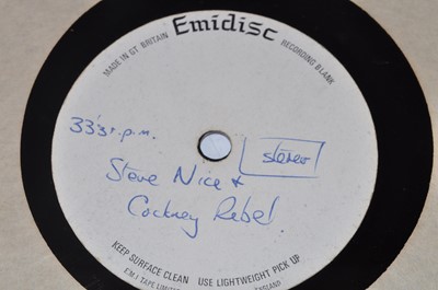 Lot 1023 - Steve Harley, a 12" acetate with Emidisc...