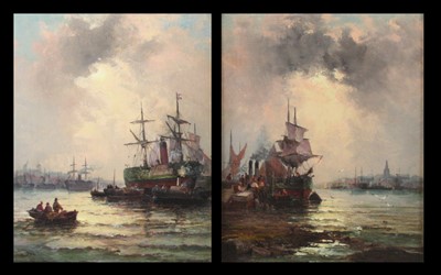 Lot 2479 - William Anslow Thornley (act.1858-1898) - Pair;...