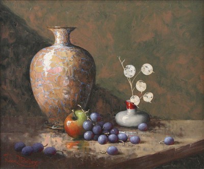 Lot 2507 - Noel Ripley (b.1944) - Still life with...