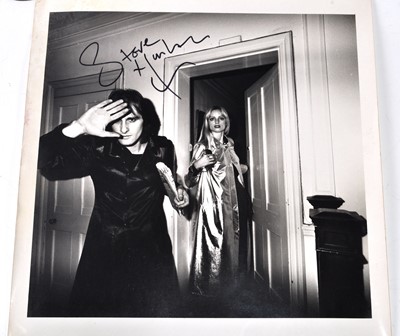 Lot 1018 - Steve Harley, a black and white photograph...
