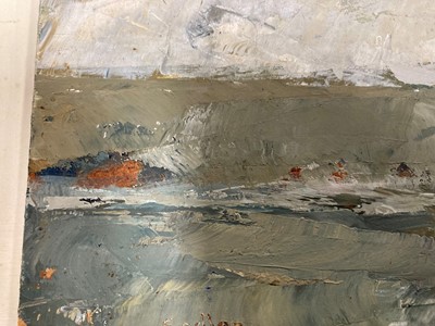 Lot 420 - Robert Sadler (1909-2001) - Landscape, palette...