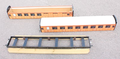 Lot 49 - A pair of part-compete Abbot Model Engineering...