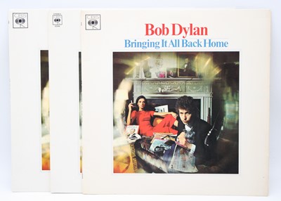 Lot 1049 - Bob Dylan, a collection of nine LP's to...