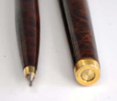 Lot 214 - A Parker 75 Laque Thuya fountain pen and...